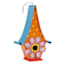 Metal Flower Birdhouse, 8"