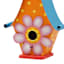 Metal Flower Birdhouse, 8"