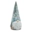Honeybloom Blue Gnome, Outdoor Garden Statue,12"