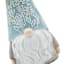 Honeybloom Blue Gnome, Outdoor Garden Statue,12"