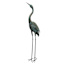 Metal Crane Outdoor Garden Statue, 43"