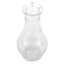 Clear Glass Bud Vase, 6.5"