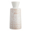 White Ceramic Tribal Vase, 12.5"