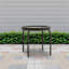 Providence Fairview Wicker Patio Side Table, Brown