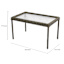 Providence Fairview Wicker Patio Coffee Table, Brown