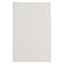 (D456) Ronin Ivory Tufted Non-Slip Area Rug, 3x5