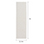 (D456) Ronin Ivory Tufted Non-Slip Runner, 2x7
