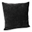 Reese Black Chenille Throw Pillow, 24"
