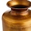 Honeybloom Metal Vase with Gold Finish, 20"