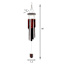 Bamboo Wood Wind Chime, 36"