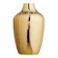 Providence Gold Metal Decorative Vase, 16"