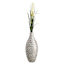 Tracey Boyd Grey Bamboo Capiz Teardrop Vase, 24"