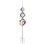 Multicolor Metal Wind Spinner, 48"