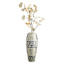 Blue Capiz Mosaic Vase, 23"
