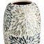 Providence Blue Capiz Mosaic Vase, 23"