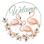 Providence Floral 3-Cranes Outdoor Wall Decor, 19x20