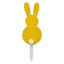 Bunny Brights Yellow Bunny Yard Stake, 14"