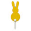 Bunny Brights Yellow Bunny Yard Stake, 14"