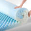Zinus 1.5" Cooling Swirl Gel Memory Foam Mattress Topper, Full