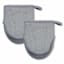 Set of 2 Grey Silicone Mini Mitts