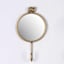 Honeybloom Snail Gold Metal Mirror Wall Hook
