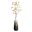 Grey Tribal Metal Vase, 20"