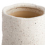 Honeybloom Sanded White Ceramic Vase, 11.5"