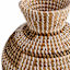 Found & Fable Natural Seagrass Vase, 15"