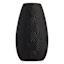 Found & Fable Eileen Black Ceramic Vase, 12"
