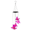 Solar Butterfly Wind Chime, 26"