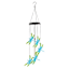 Solar Butterfly Wind Chime, 26"