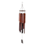 Wooden Top Bamboo Wind Chime, 41"