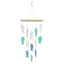 Glass Fish Wind Chime, 34"