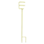 Oh Joy! Yellow Metal Beverage Holder Yard Stake, 32"