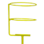 Oh Joy! Yellow Metal Beverage Holder Yard Stake, 32"
