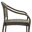 Providence Fairview Wicker Patio Bar Stool, Brown