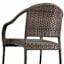 Providence Fairview Wicker Patio Bar Stool, Brown