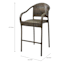 Providence Fairview Wicker Patio Bar Stool, Brown