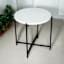 Crosby St. Terrazo Patio Side Table, White