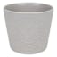 Found & Fable Indoor Grey Ceramic Medallion Planter, 5"
