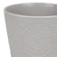 Found & Fable Indoor Grey Ceramic Medallion Planter, 5"