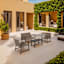 Winslow 4-Piece Seating Patio Set, Brown