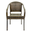 Providence Fairview Wicker Patio Dining Chair, Brown