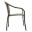 Providence Fairview Wicker Patio Dining Chair, Brown