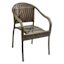 Providence Fairview Wicker Patio Dining Chair, Brown