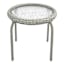 Providence Fairview Wicker Patio Side Table, Dove