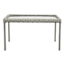 Providence Fairview Wicker Patio Coffee Table, Dove