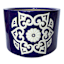 Blue Medallion Outdoor Planter, Large