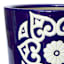 Blue Medallion Outdoor Planter, Large