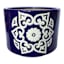 Blue Medallion Outdoor Planter, Medium